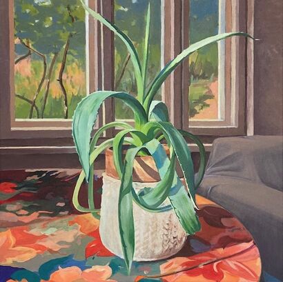 Aloe in the morning - a Paint Artowrk by Krispek